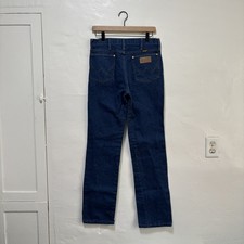 Vintage 80s Wrangler Jeans Men's Size 32x34 936DEN Cowboy Cut Made in USA Denin