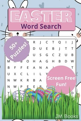 Easter Word Search: Word Searches with Easy to Read Print about Easter, Candy, T