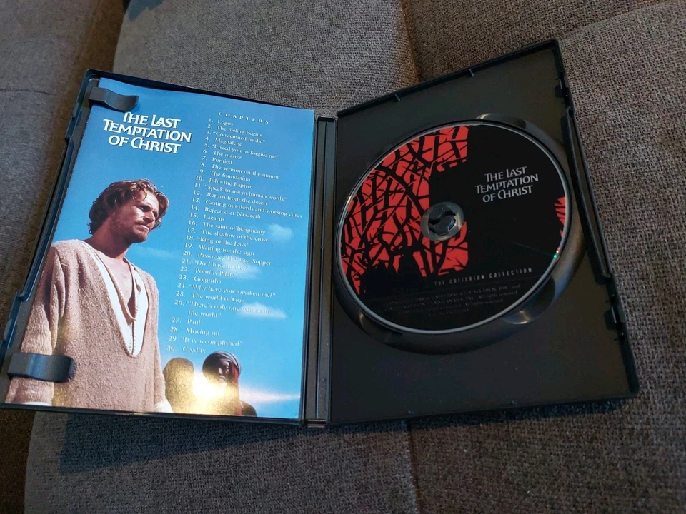 The Last Temptation Of Christ Criterion DVD - Region 1 - VGC - Image 3 of 4