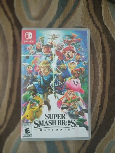 New ListingSuper Smash Bros Ultimate Nintendo Switch Complete w/ Case Tested CIB