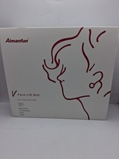 Aimanfun V-Face Facial Lifting Belt Face Slimming V Line Double Chin Red Blu LED