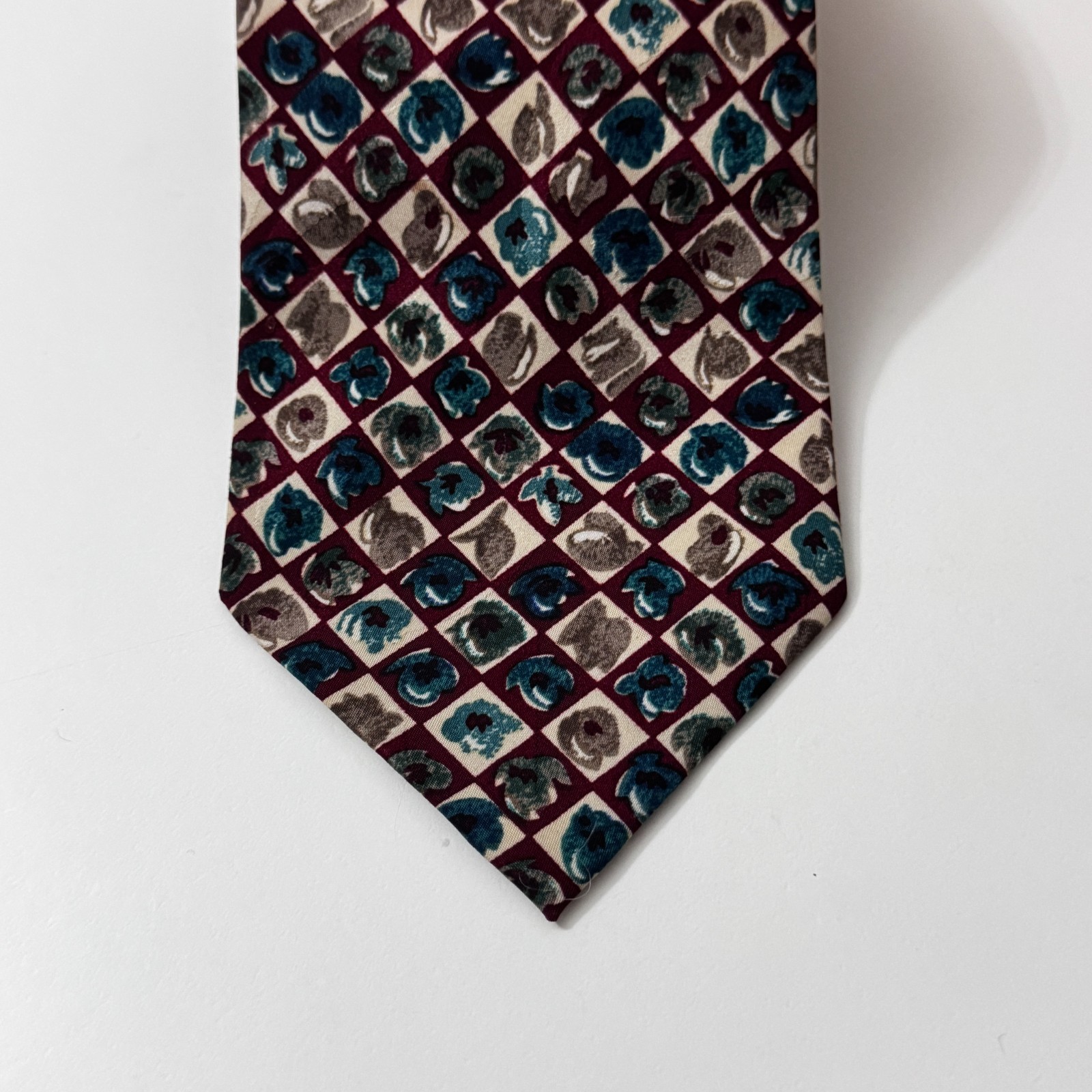 Vintage "Success by Atlas Design" Geometric Necktie image 9