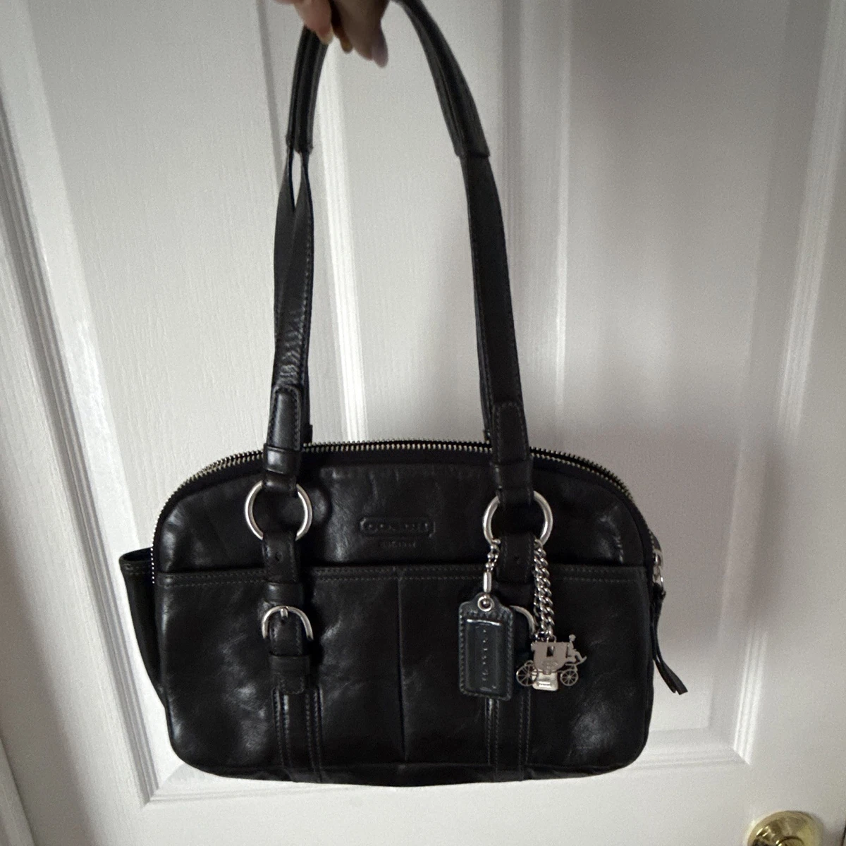 Coach Satchel/Top Handle Bag Black Bags & Handbags for Women for