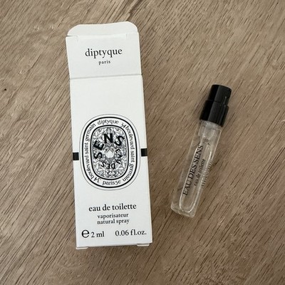 Diptyque Eau des Sens Eau de Toilette EDT Sample Perfume Spray .06oz, 2ml NIB