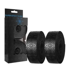 1 Pair Road Bike PU Handlebar Tape Anti-Vibration Wrap with Bar Plugs