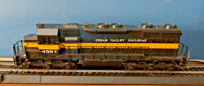 HO Scale Atlas Cedar Valley GP  Diesel locomotive no 4567