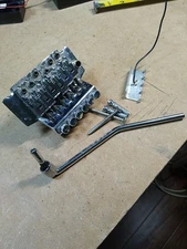 2005 Jackson Chrome Licensed Floyd Rose Tremolo Guitar Bridge Light Pitting