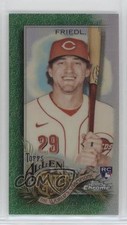 2022 Topps Allen & Ginter Chrome Mini Green Refractor 89/99 TJ Friedl #159 0o3x