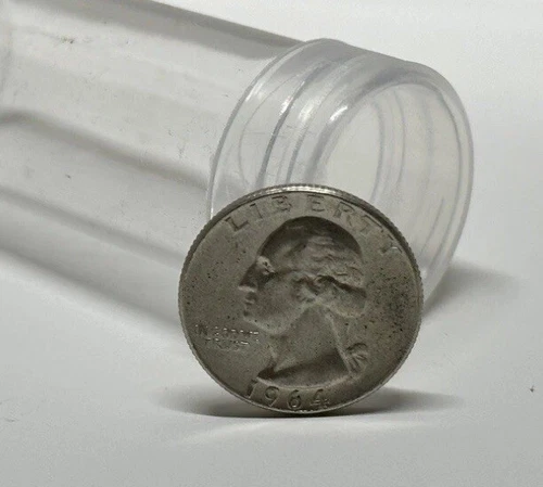 10 Qty Edgar Marcus Clear Round Coin Quarter 25c Tubes Made In USA ?? Archival
