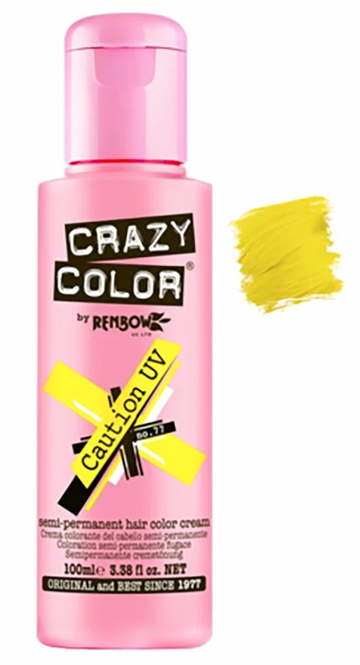 By Renbow Semi Permanent Hair Color Cream Dye 150ml Caution 