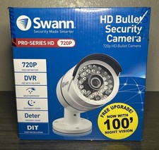 Swann H850 720P Bullet White Camera Bullet Camera BNC Cable  Adapter