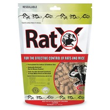 RatX All-Natural Non-Toxic Rat & Mouse Killer Pellets 8oz Humane Pet Safe