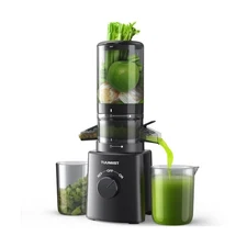 Juicer Machines, TUUMIIST Cold Press Juicer with 4.6'' Large Feed C... Fast Ship