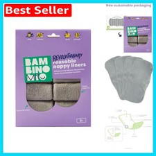 Washable Diaper Liners - Chemical-Free 8 Pack for Clean and Green Parenting 2.00 per nappy