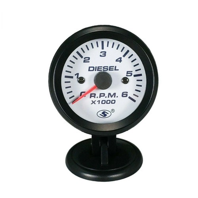 #ad 52mm 2 1 16quot; Universal Tachometer On Dash For Diesel Engine Alternator 6000 RPM $36.09