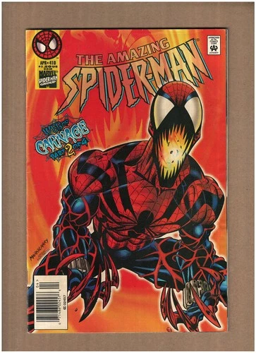 Amazing Spider-Man #410 NEWSSTAND Marvel Comics 1996 SPIDER-CARNAGE GD/VG 3.0