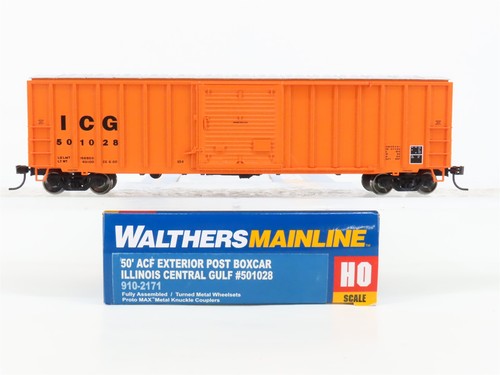 Coche de carga HO Walthers Mainline 910-2171 ICG Illinois Central Gulf 50' #501028 | Zustand: Used