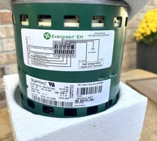 Genteq Evergreen EM X-13 6205E AC/Furnace Blower Motor NEW!