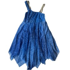 Revolution Dancewear Blue Dance Dress Size:SA