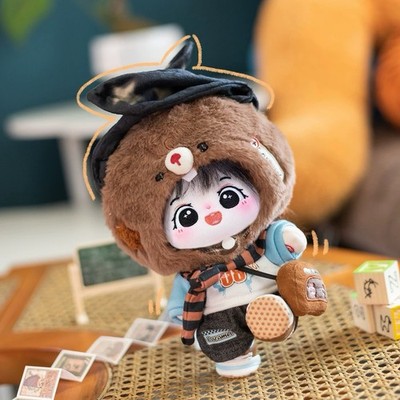 20cm BiuBiu Kawaii  Cute Soft Stuffed Dress up Plush Doll Set with Clothes BB09