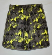 Zella Boys' Youth Black Athletic Shorts SZ XXL 18/20 Digital Camouflage New