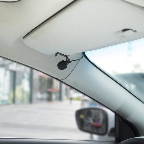 Zewnętrzny mikrofon stereo samochodowego 3,5 mm do radia stereo z obsługą Bluetooth GPS DVD - Zdjęcie 3 z 6