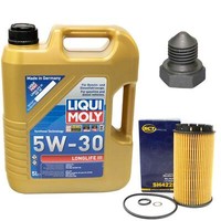 MotoröL Set 5W-30 5 Liter + ÖLfilter + ÖLablassschraube FüR Audi 80 100 Seat VW