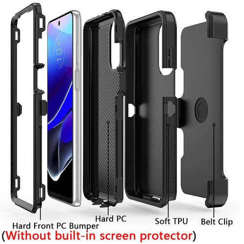 For Motorola Moto G Stylus 5G 2021/2022 Case Rugged Cover+Belt Clip Fit Otterbox - Picture 17 of 22