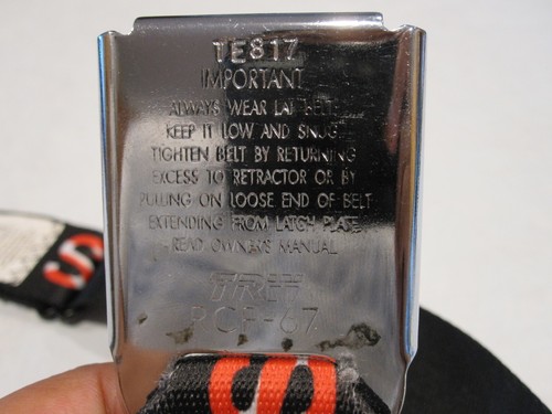 Rare Epic Meal Time Bacon Strips Chevrolet Chevy Seatbelt Belt Buckle Belt~10557 - Picture 4 of 5