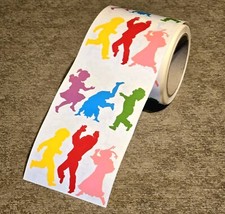 Mrs Grossman's Stickers Roll CHILDREN Silhouettes Kids 187CT 1987 Vintage NOS