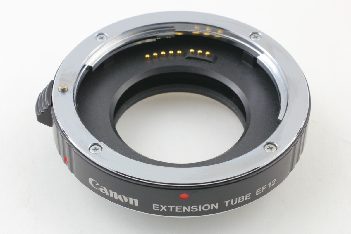 💥TOP MINT w/Caps] Canon EXTENSION TUBE EF12 for Canon EF EF-S
