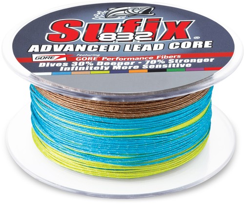 Sufix 658 Advanced #832 Lead Core Line 12 or 18 Lb NIP 200Yd Metered 10 Colors - Picture 4 of 6