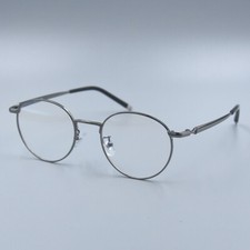 2025 New Glasses Titanium eyeglasses Men gray glasses frame oval round glasses