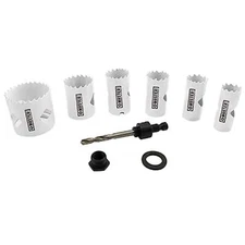 Master Mechanic 255412 7 PC Bi-Metal HOLE SAW KIT