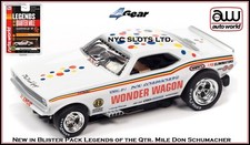 Auto World Don Schumacher '73 Plymouth Cuda Wonder Wagon Fits Aurora, AW SC369