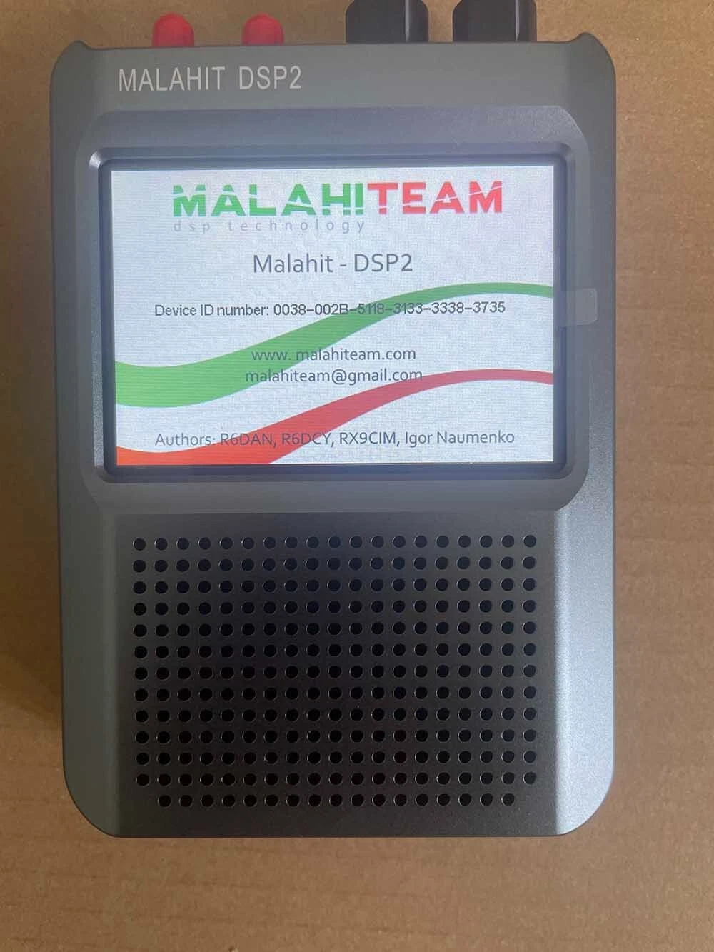 Authorized Firmware 2.40 Malahit-DSP2 SDR Malachite Receiver Touch Screen Authorized Firmware 2.40 Malahit-DSP2 SDR Malachite Receiver Touch Screen