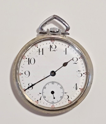 ANTIKE TASCHENUHR POCKET WATCH RARE faire póca Poŝo Horloĝo 9-6