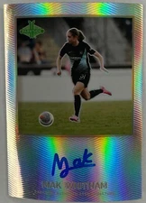 MAK WHITHAM 2024 PARKSIDE NWSL PACIFIC CHROME REFRACTOR SP AUTO #PS-MW