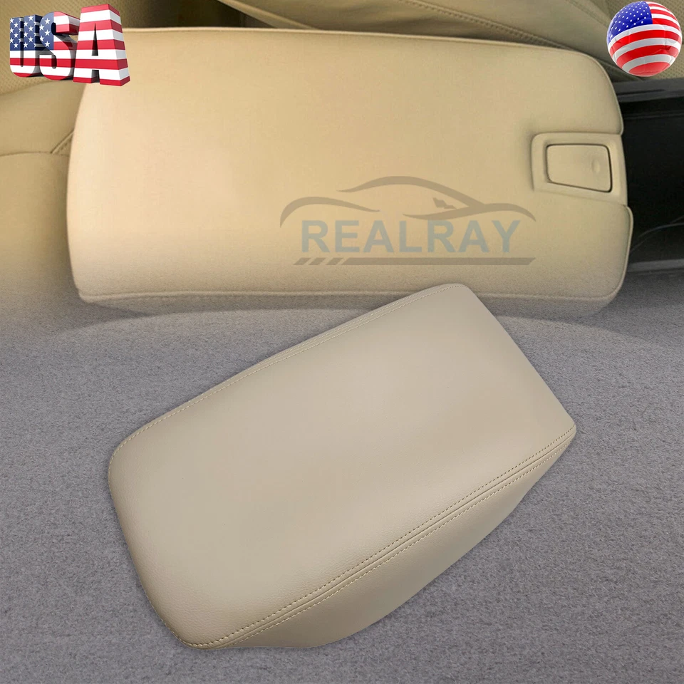 Se adapta a Lexus ES350 2007-2009 consola central tapa reposabrazos cubierta cuero sintético Foto 3 de 4