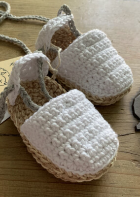 Esparteña Bebe 3/6 Meses Patucos Alpargatas Zapatos Recién Nacido