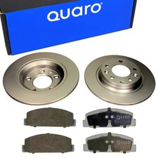 QUARO Bremsscheiben Bremsbeläge Hinten für MAZDA 6 GH GG GY 626 V Premacy CP