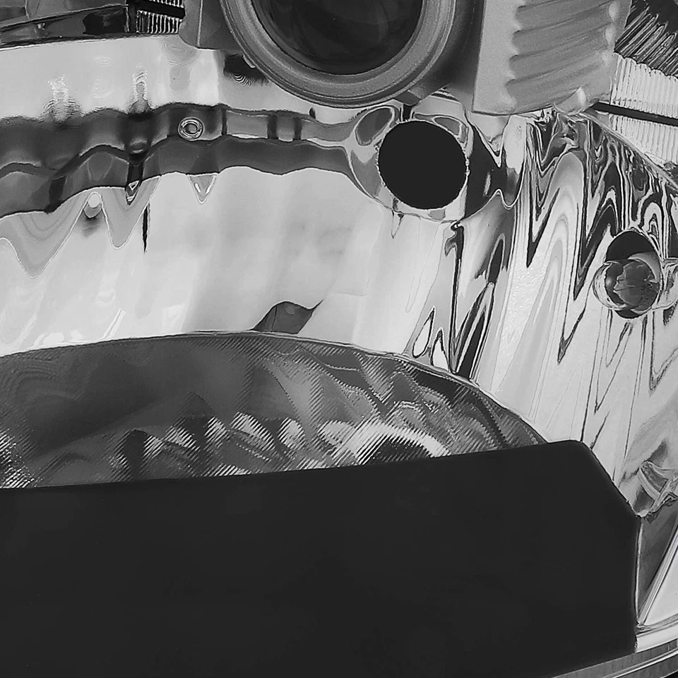 Par de faros cromados HID izquierda+derecha OE repuesto para Nissan 350Z 2003-2005 Foto 3 de 4