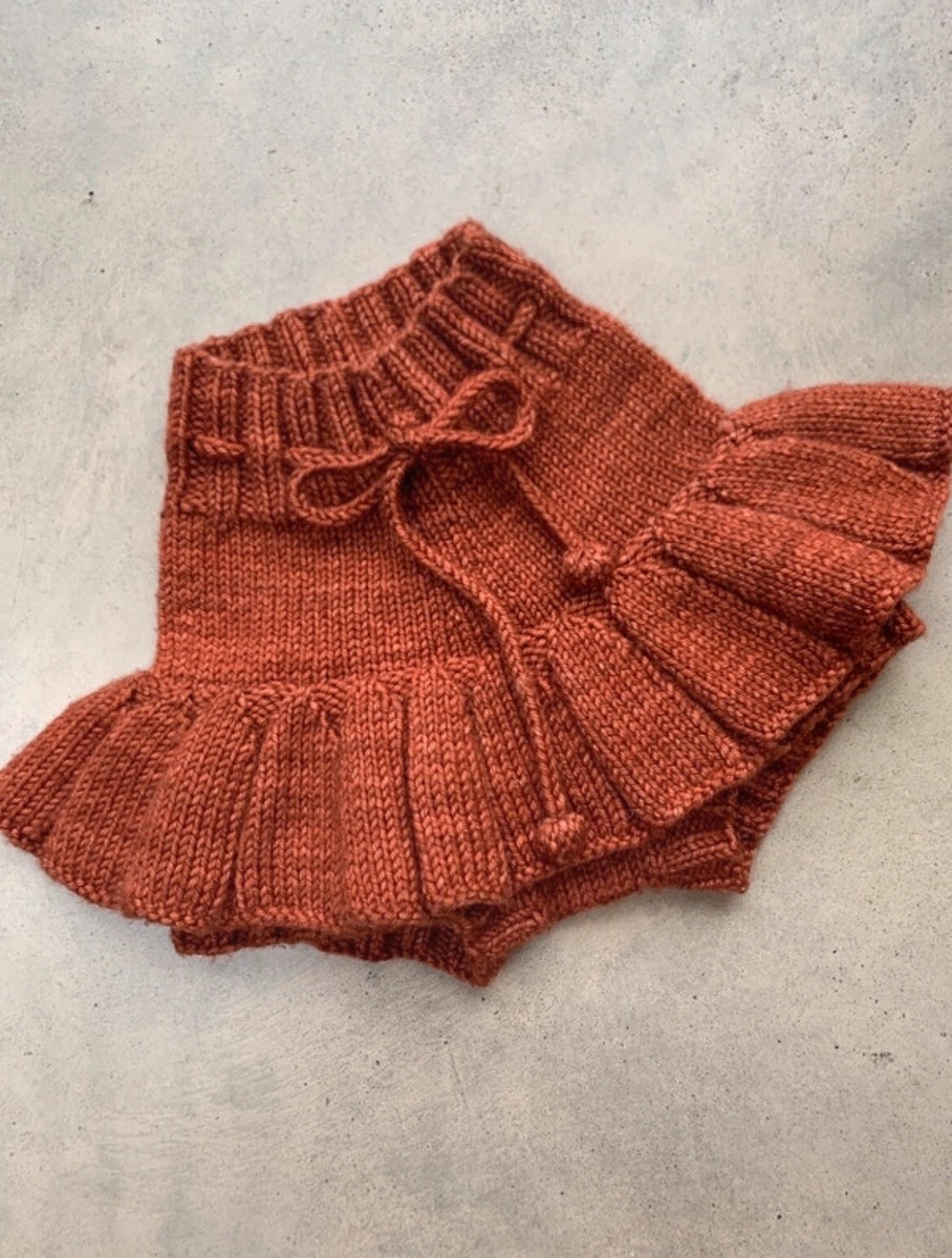 スカート Misha&Puff skating pond skirt Mamaowl Misha & puff skating pond skirt Mama Owl 6-12m Knit Merino Wool