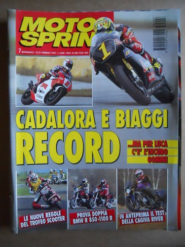 Motosprint Nr.7 1995 [Q79B] Doppeltest BMW R 850 1100 R
