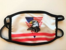 American Bald Eagle FACE MASK Reusable Washable Unisex Face Cover USA Seller