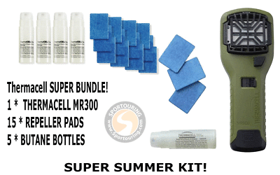 THERMACELL MR300 MOSQUITO REPELLENT SUPER BUNDLE Great Value