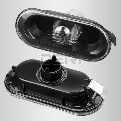 2X Front LED Fender Side Marker Light Smoked For VW Golf MK4 Jetta Passat Beetle - Picture 9 of 9