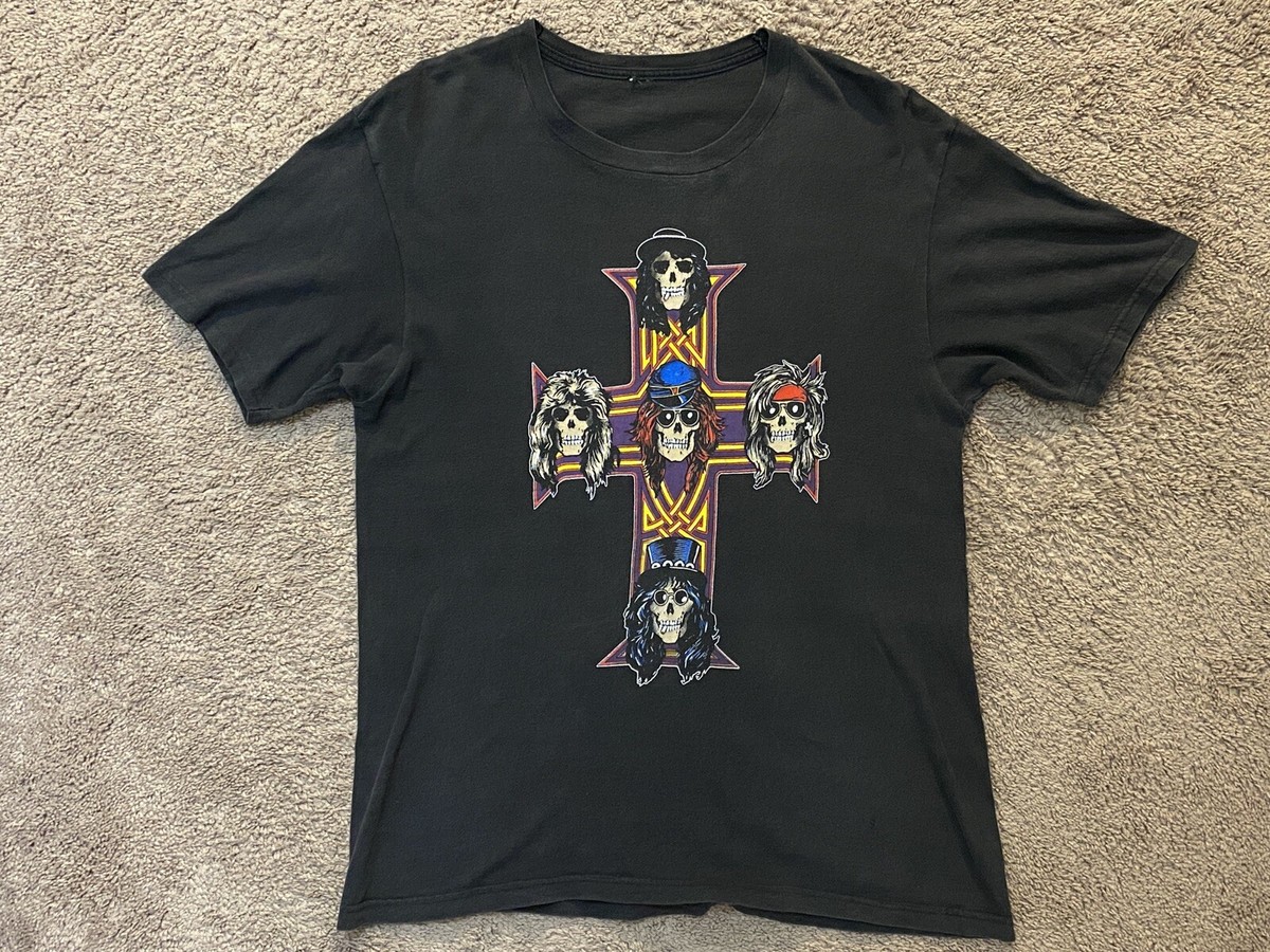 1987 Guns N Roses Appetite For Destruction European Tour Large