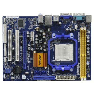 ASROCK N68-S UCC NVIDIA nForce630A | Socket AM2/AM2+/AM3 | Micro