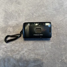 Minolta Freedom 50N Auto Point And Shoot 35mm Film Camera Battery Tested